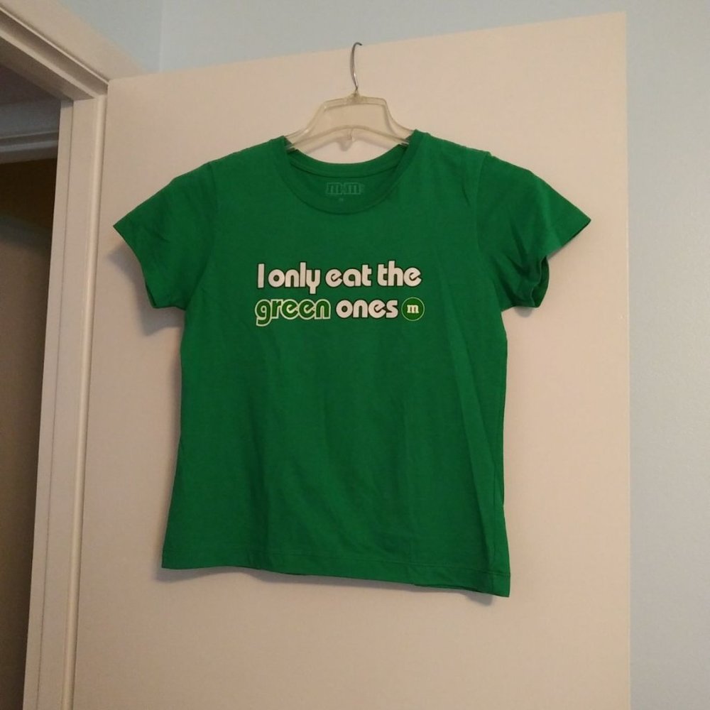 Women's M&Ms green t-shirt - M